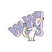 MC26 TINA WOW_GLITTER LAPEL PIN 35MM X 28.481MM
