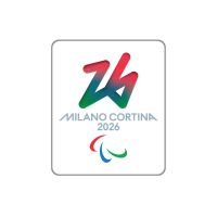 MILANO CORTINA 26 PARALYMPIC LOGO LAPEL PIN 26.77MM X 31.75MM