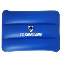 CUSCINO DA SPIAGGIA GONFIABILE IN PVC MISURE 33X25 CM SAMPDORIA