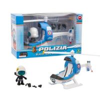 ELICOTTERO CON PERSONAGGIO POLIZIA