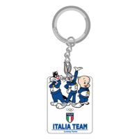 LT MC26 ITALIA TEAM BUGS PORKY SYLVESTER KEYCHAIN