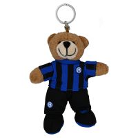 PORTACHIAVI ORSO MAGLIA SCRISCE INTER 10 CM