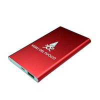 POWERBANK IN ALLUMINIO VIGILI DEL FUOCO 4000 MAH DIMENSIONE 6,5X11X0,9 C