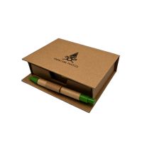 SET MEMO IN CARTONE VIGILI DEL FUOCO CON PENNA 12,1X10,2X3,4 CM