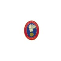 DISTINTIVO 2 CHIODI SCUOLA SOTTUFFICIALI CARABINIERI OVALE