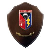 CREST MEDIO CARABINIERI 1? TUSCANIA MIS CM 15,5X12,5