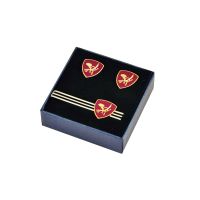SET GEMELLI E FERMACRAVATTA BRIGATA BERSAGLIERI GARIBALDI E.I.