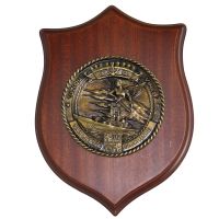 CREST IN METALLO DURAND DE LA PENNE MARINA MILITARE