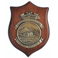 CREST IN METALLO NAVE VESUVIO MARINA MILITARE