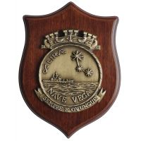 CREST IN METALLO NAVE VEGA MARINA MILITARE