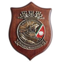 CREST IN METALLO NAVE FIORILLO MARINA MILITARE