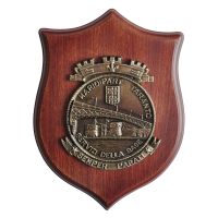 CREST IN METALLO M.M. MARIDIPART TARANTO