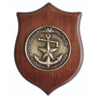 CREST IN METALLO CORPO DI COMMISSARIATO MARINA MILITARE