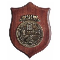 CREST IN METALLO UFF. CIRCONDARIALE MARITTIMO MARINA MILITARE