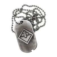 MOSTRINA TIPO MILITARE LOGO UFFICIALE FIORENTINA