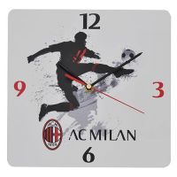 OROLOGIO DA PARETE IN PLEXIGLASS AC MILAN