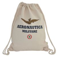 ZAINO A SACCA ORGANIC GYMSAC AERONAUTICA MILITARE