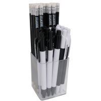 KIT CON 30 MATITE CON GOMMINO E 16 PENNE JUVENTUS