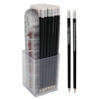 KIT CON 12 RIGHELLI CON GRAFICHE ASSORTITE E 38 MATITE CON GRAFICHE ASSO