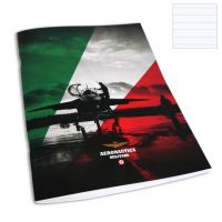 QUADERNO A4 A RIGHE 1R, DIMENSIONI 21X30 CM, DORSO 0,5 CM AERONAUTICA MILITARE