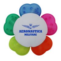 EVIDENZIATOREA FORMA DI FIORE A5 COLORI AERONAUTICA MILITARE