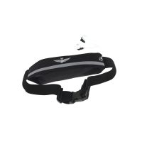 MARSUPIO NERO CON STRISCE RIFLETTENTI