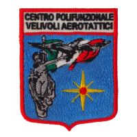 PATCH DISTINTIVO RICAMATO DA CUCIRE 55X70 MM CENTRO POLIFUNZIONALE VELIV