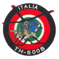PATCH DISTINTIVO RICAMATO CON VELCRO Dia 90 MM TH500B