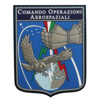 PATCH DISTINTIVO GOMMATA CON VELCRO 70X90 MM COMANDO OPERAZIONI AEROSPAZ