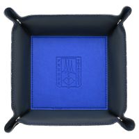VUOTATASCHE IN SIMILPELLE BLU FRECCE TRICOLORI 22x22 cm