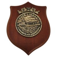 CREST IN METALLO NAVE LINOSA MARINA MILITARE