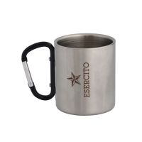 TAZZA IN ACCIAIO LOGO ESERCITO ITALIANO