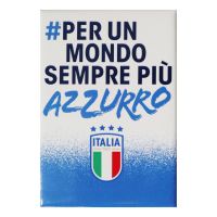 MAGNETE STAMPATO RETTANGOLARE #PER UN MONDO SEMPRE PIU' AZZURRO DIM.7.8X