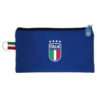PORTAPENNE A BUSTINA SINGOLA ZIP 20X9 CM FIGC