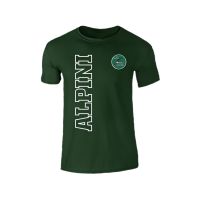 T-SHIRT BIMBO LOGO ANA LATO CUORE E SCRITTA ALPINI RETRO NEUTRO