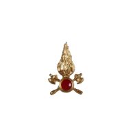 Distintivo in metallo e smalto fiamma 3D Vigili del Fuoco