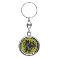 PORTACHIAVI GIREVOLE STAMPA DIGITALE SU AMBO I LATI INTER