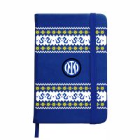 BLOCCO APPUNTI BLU 9X14CM NATALE INTER