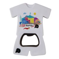 APRIBOTTIGLIE IN PLASTICA E METALLO CON RETRO MAGNETICO NAPOLI WITH LOVE