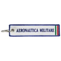 PORTACHIAVI IN STOFFA RICAMATO FRECCE TRICOLORI, DIMENSIONI 135X30 MM