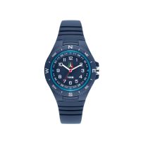 HOTEL OROLOGIO CON CASSA PLASTICA 34 MM MOVIMENTO JAPAN Y121F CINT. BLU