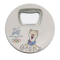 MAGNETE APRIBOTTIGLIE IN ABS DIA 67 MM OLYMPIC MASCOT TINA COLORATO