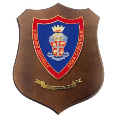 CREST COMANDO GENERALE ARMA CARABINIERI MIS CM 22,5X17,5