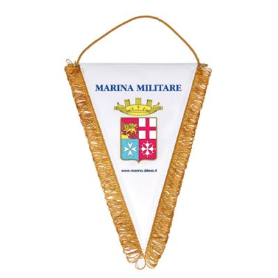 GAGLIARDETTO TRIANGOLARE 28X20 CM MARINA MILITARE