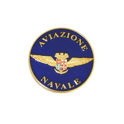 FERMACARTE IN METALLO SMALTATO AVIAZIONE NAVALE