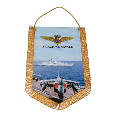 GAGLIARDETTO PENTAGONALE 35X25 CM AVIAZIONE NAVALE