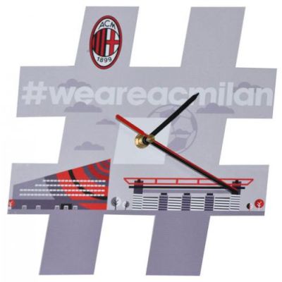 OROLOGIO DA PARETE IN PLEXIGLASS WEAREACMILAN