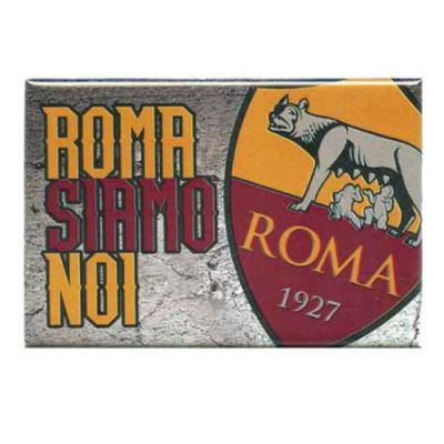 MAGNETE STAMPATO RETTANGOLARE ROMA SIAMO NOI AS ROMA