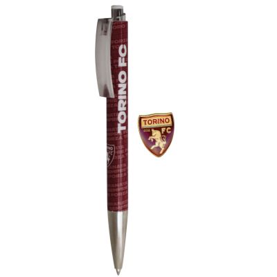 SET PENNA E DISTINTIVO LOGO UFFICIALE TORINO FC