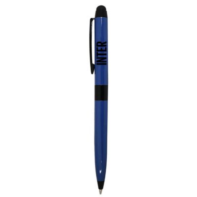 PENNA TOUCH AZZURRA PARTICOLARE NERO INTER IN ELEGANTE BOX REGALO